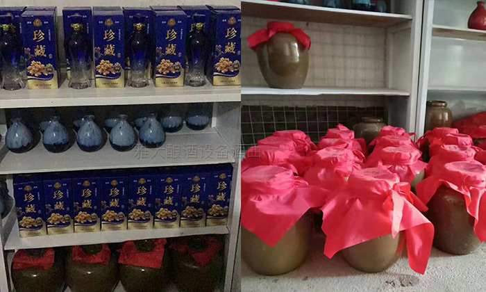 劉歡也來湊熱鬧，改行用雅大釀酒設(shè)備做純糧酒！-06成品酒窖藏酒