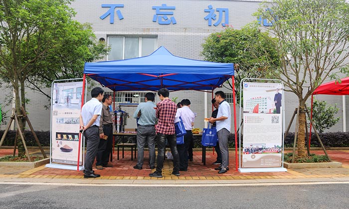 ▲科技活動周雅大科技展位 ▲科技活動周雅大科技展位