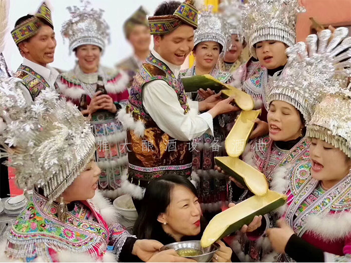 30-達(dá)配醇酒業(yè)用白酒釀造機(jī)器開酒廠，拿出營(yíng)業(yè)額的50%資助貧困學(xué)生苗疆特色